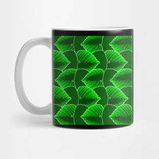 A beautiful and pretty leaf pattern. Mug